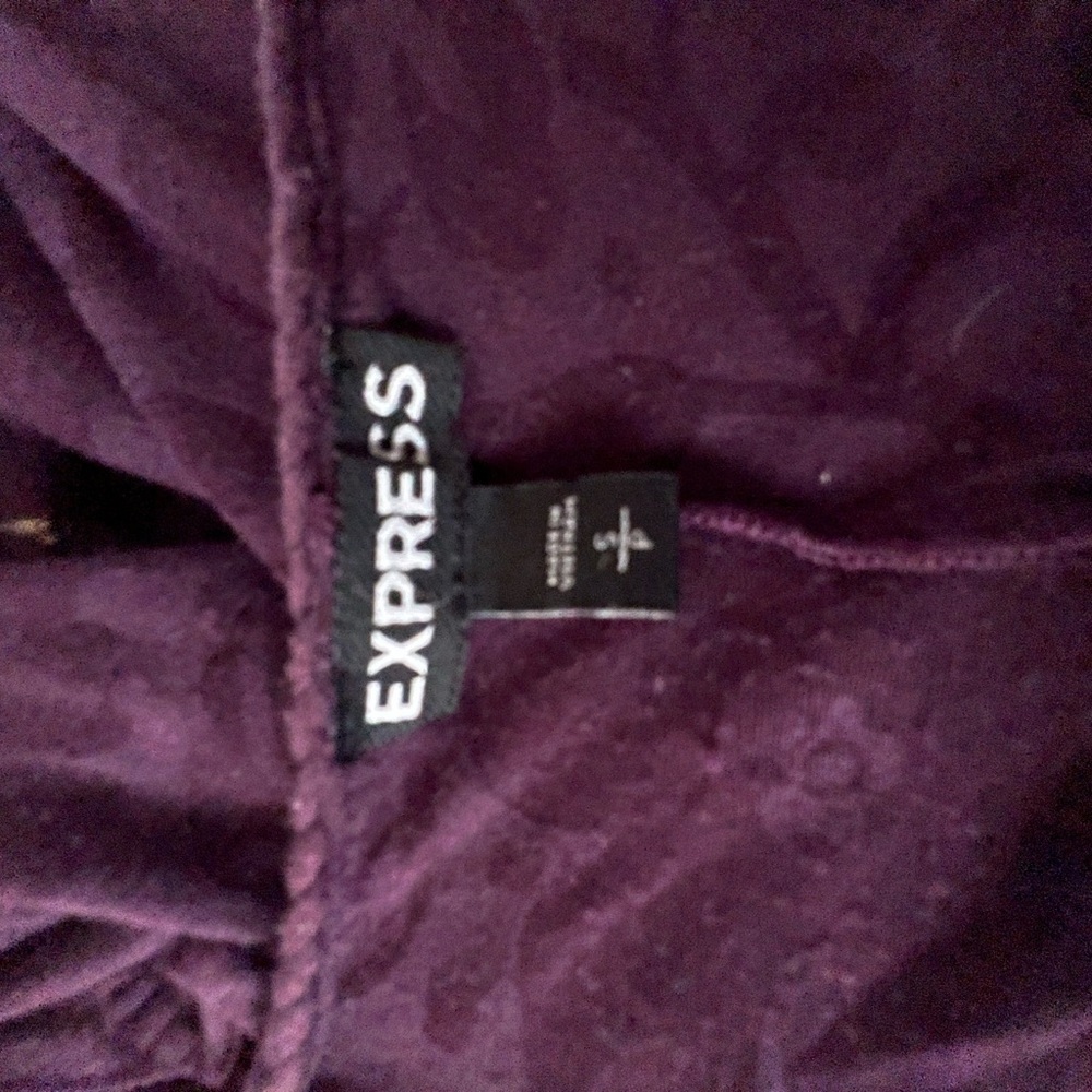 Express Purple Top - Picture 4 of 5